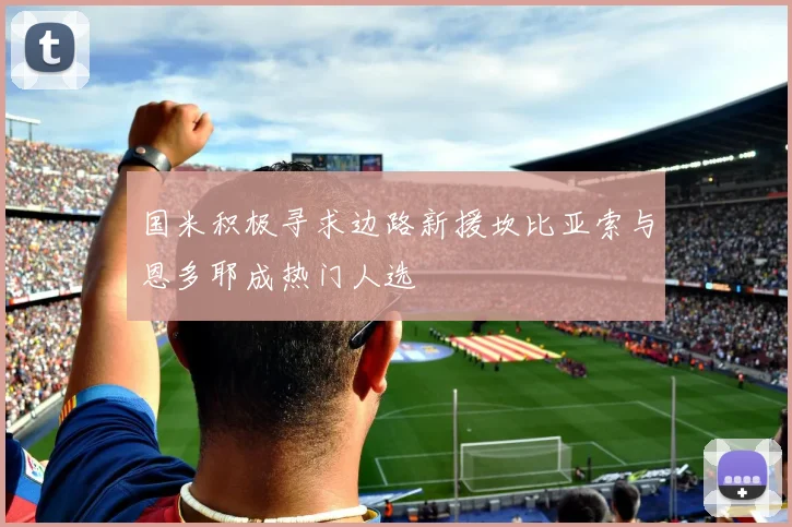 国米积极寻求边路新援坎比亚索与恩多耶成热门人选